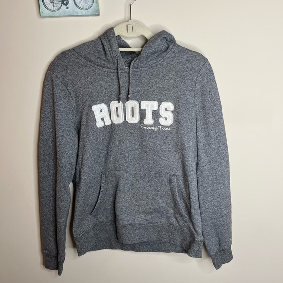 Roots Tops - Roots Gray Hooded Sweatshirt